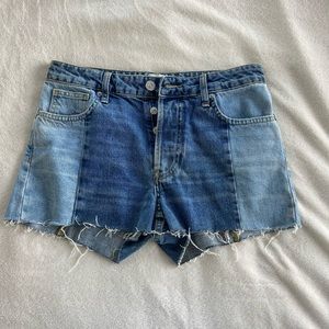 BDG Urban Outfitters Duel colored jean shorts